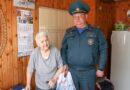 В рамках акции «Дети войны» Житковичский РОЧС посетил Нину Савчиц