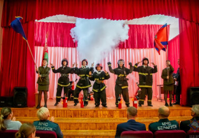 Команда Житковичского района завоевала бронзу на областном слёте юных спасателей-пожарных